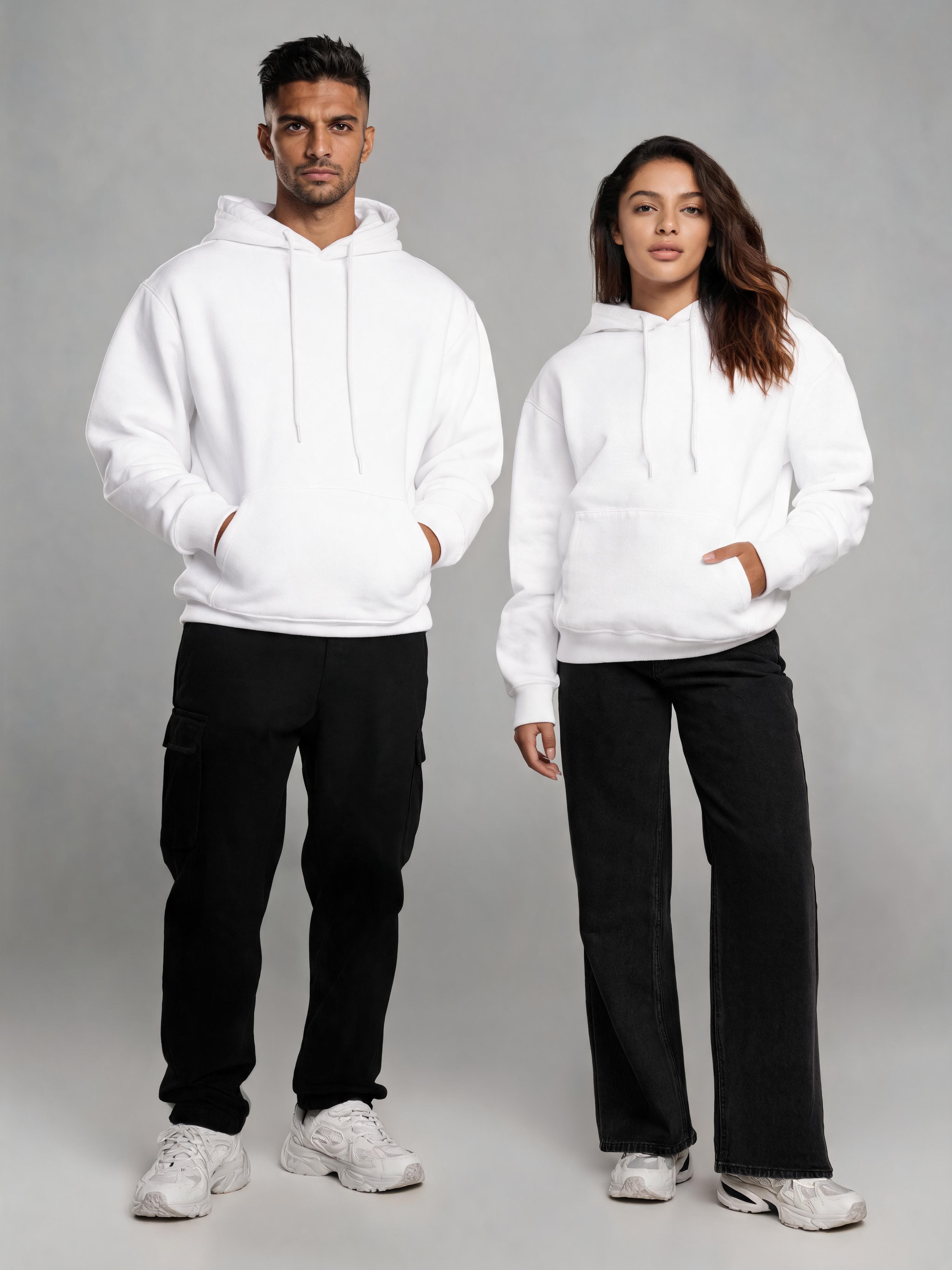 Cotton Blended Fleece Hoodie — 360 GSM wholesale bulk order India